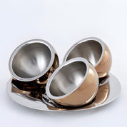 Gleam Two-Tone Serving Bowl Set